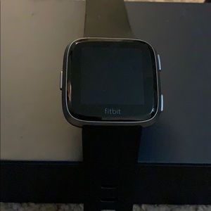 Silver Fitbit Versa Only